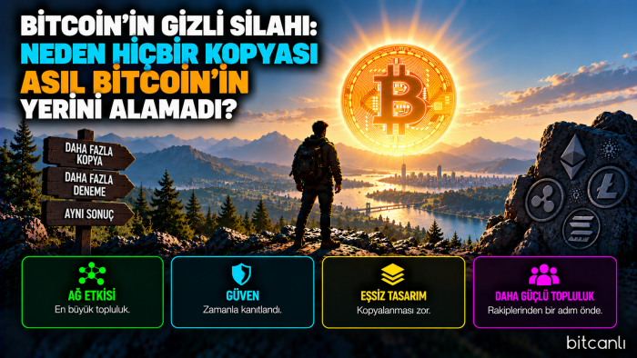Bitcoin'in Gizli Silahı: Neden Hiçbir Kopyası Asıl Bitcoin'in Yerini Alamadı?